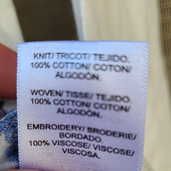 Lucky Brand Embroidered Peasant Top - Picture 4 of 5